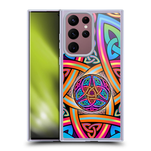 Beth Wilson Rainbow Celtic Knots Divine Soft Gel Case for Samsung Galaxy S22 Ultra 5G