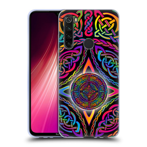 Beth Wilson Rainbow Celtic Knots Shield Soft Gel Case for Xiaomi Redmi Note 8T