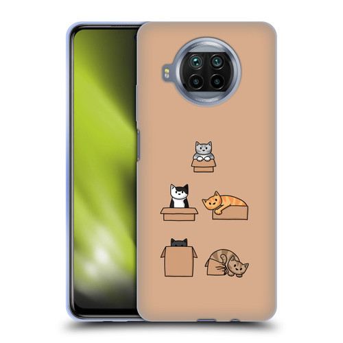 Beth Wilson Doodle Cats 2 Boxes Soft Gel Case for Xiaomi Mi 10T Lite 5G