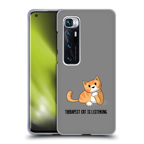 Beth Wilson Doodle Cats 2 Therapist Soft Gel Case for Xiaomi Mi 10 Ultra 5G