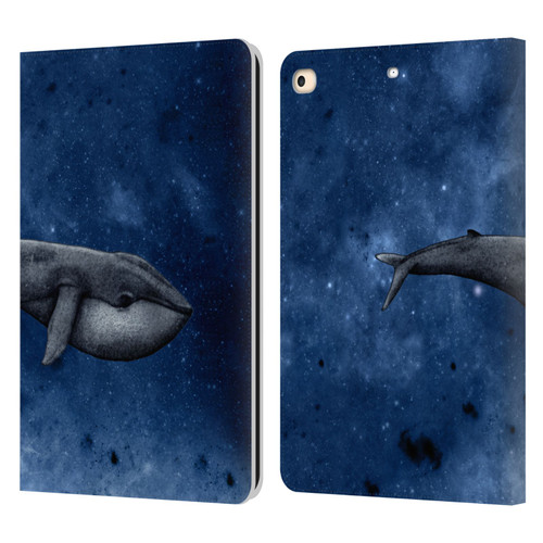 Barruf Animals The Whale Leather Book Wallet Case Cover For Apple iPad 9.7 2017 / iPad 9.7 2018