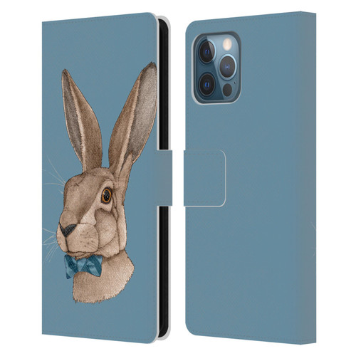 Barruf Animals Hare Leather Book Wallet Case Cover For Apple iPhone 12 Pro Max