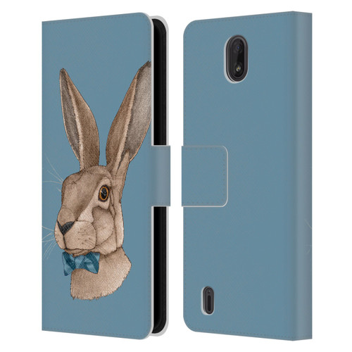 Barruf Animals Hare Leather Book Wallet Case Cover For Nokia C01 Plus/C1 2nd Edition
