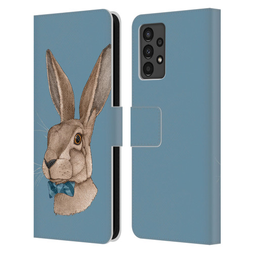 Barruf Animals Hare Leather Book Wallet Case Cover For Samsung Galaxy A13 (2022)