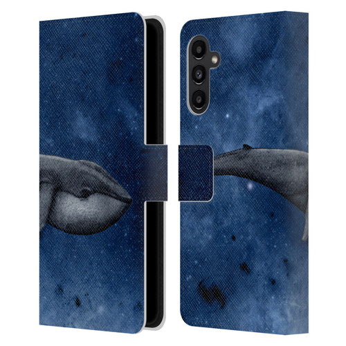 Barruf Animals The Whale Leather Book Wallet Case Cover For Samsung Galaxy A13 5G (2021)