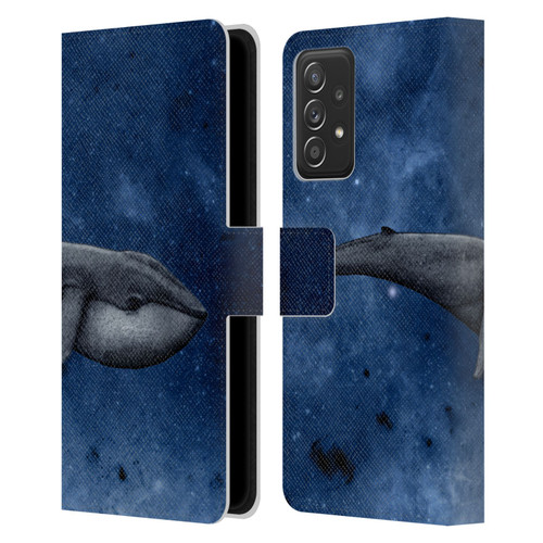 Barruf Animals The Whale Leather Book Wallet Case Cover For Samsung Galaxy A53 5G (2022)