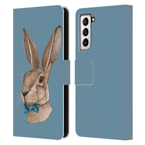 Barruf Animals Hare Leather Book Wallet Case Cover For Samsung Galaxy S21 5G