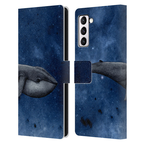 Barruf Animals The Whale Leather Book Wallet Case Cover For Samsung Galaxy S21+ 5G