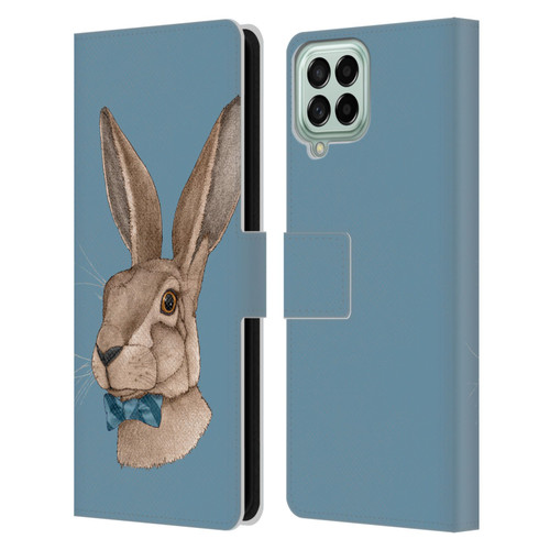 Barruf Animals Hare Leather Book Wallet Case Cover For Samsung Galaxy M53 (2022)