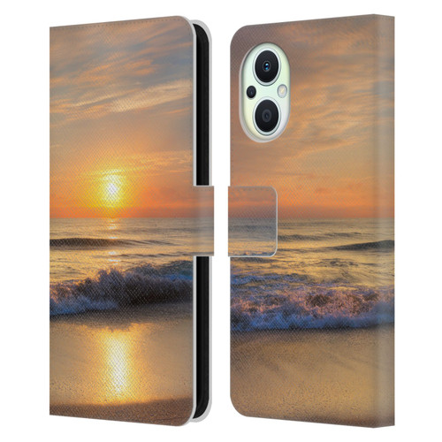 Celebrate Life Gallery Beaches Breathtaking Leather Book Wallet Case Cover For OPPO Reno8 Lite