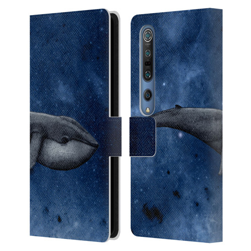 Barruf Animals The Whale Leather Book Wallet Case Cover For Xiaomi Mi 10 5G / Mi 10 Pro 5G