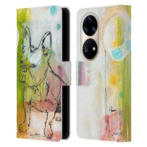 Wyanne Animals Attitude Leather Book Wallet Case Cover For Huawei P50 Pro