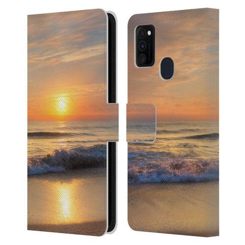 Celebrate Life Gallery Beaches Breathtaking Leather Book Wallet Case Cover For Samsung Galaxy M30s (2019)/M21 (2020)