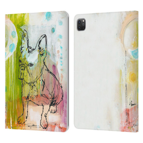 Wyanne Animals Attitude Leather Book Wallet Case Cover For Apple iPad Pro 11 2020 / 2021 / 2022