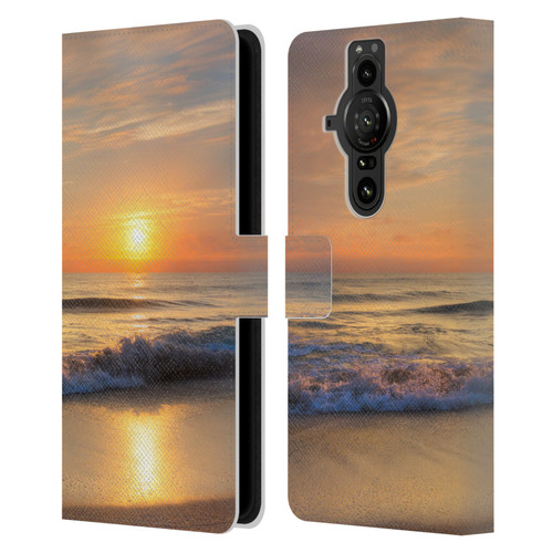 Celebrate Life Gallery Beaches Breathtaking Leather Book Wallet Case Cover For Sony Xperia Pro-I