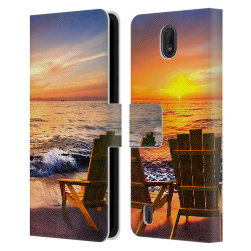 Celebrate Life Gallery Beaches 2 Sea Dreams III Leather Book Wallet Case Cover For Nokia C01 Plus/C1 2nd Edition