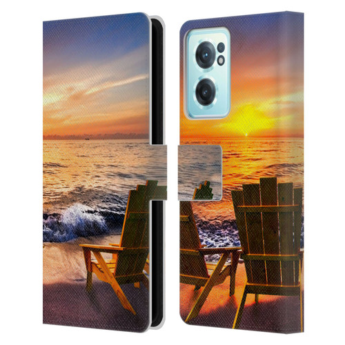 Celebrate Life Gallery Beaches 2 Sea Dreams III Leather Book Wallet Case Cover For OnePlus Nord CE 2 5G