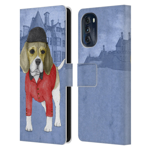 Barruf Dogs Beagle Leather Book Wallet Case Cover For Motorola Moto G (2022)