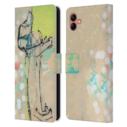 Wyanne Animals Dachshund Leather Book Wallet Case Cover For Samsung Galaxy A04 (2022)
