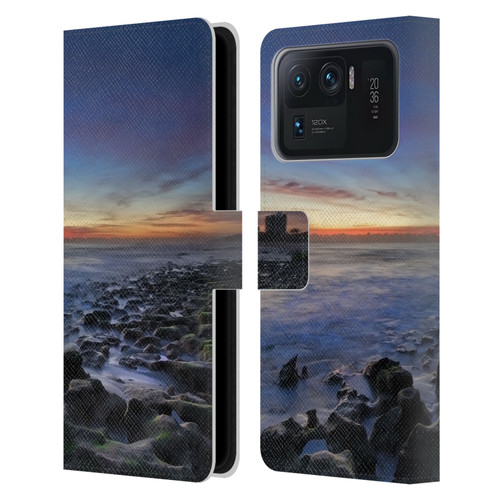 Celebrate Life Gallery Beaches 2 Blue Lagoon Leather Book Wallet Case Cover For Xiaomi Mi 11 Ultra