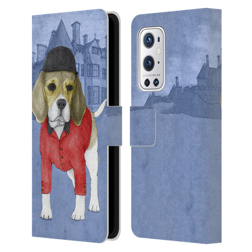 Barruf Dogs Beagle Leather Book Wallet Case Cover For OnePlus 9 Pro