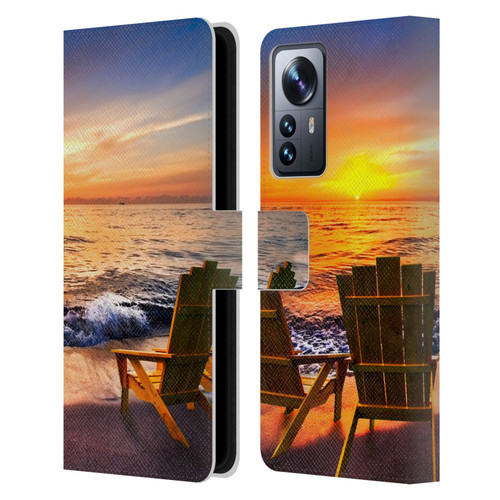 Celebrate Life Gallery Beaches 2 Sea Dreams III Leather Book Wallet Case Cover For Xiaomi 12 Pro