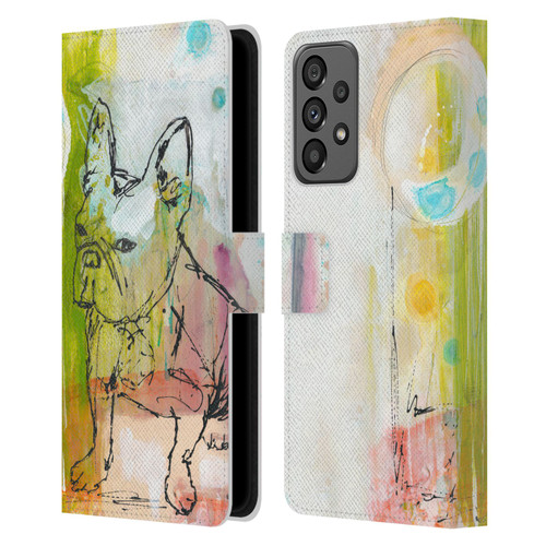 Wyanne Animals Attitude Leather Book Wallet Case Cover For Samsung Galaxy A73 5G (2022)