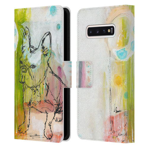 Wyanne Animals Attitude Leather Book Wallet Case Cover For Samsung Galaxy S10