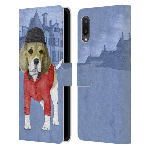 Barruf Dogs Beagle Leather Book Wallet Case Cover For Samsung Galaxy A02/M02 (2021)