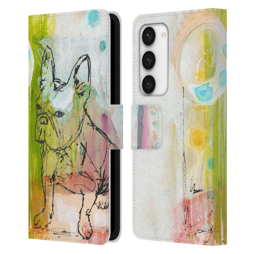 Wyanne Animals Attitude Leather Book Wallet Case Cover For Samsung Galaxy S23 5G