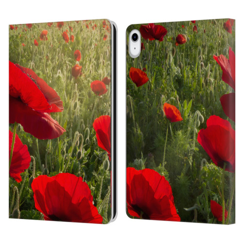 Celebrate Life Gallery Florals Waiting For The Morning Leather Book Wallet Case Cover For Apple iPad 10.9 (2022)