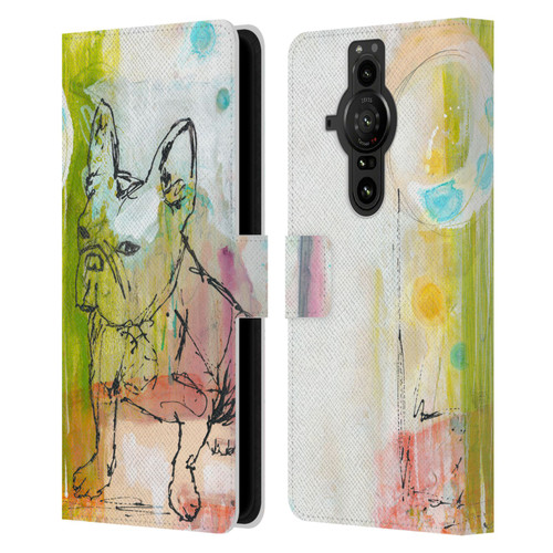 Wyanne Animals Attitude Leather Book Wallet Case Cover For Sony Xperia Pro-I