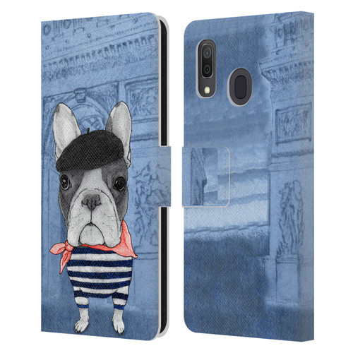 Barruf Dogs French Bulldog Leather Book Wallet Case Cover For Samsung Galaxy A33 5G (2022)