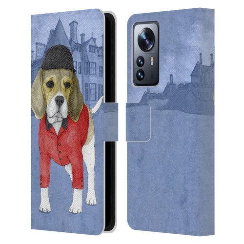 Barruf Dogs Beagle Leather Book Wallet Case Cover For Xiaomi 12 Pro
