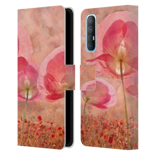 Celebrate Life Gallery Florals Dance Of The Fairies Leather Book Wallet Case Cover For OPPO Find X2 Neo 5G