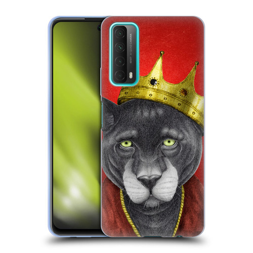 Barruf Animals The King Panther Soft Gel Case for Huawei P Smart (2021)