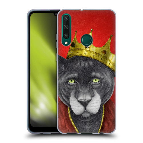 Barruf Animals The King Panther Soft Gel Case for Huawei Y6p
