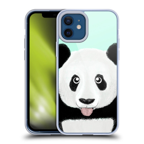 Barruf Animals The Cute Panda Soft Gel Case for Apple iPhone 12 / iPhone 12 Pro