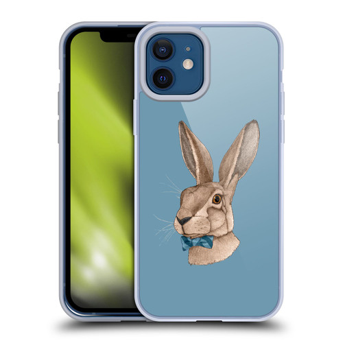 Barruf Animals Hare Soft Gel Case for Apple iPhone 12 / iPhone 12 Pro
