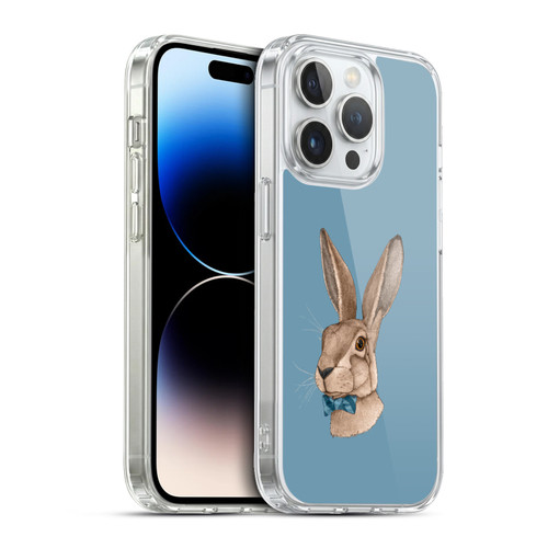 Barruf Animals Hare Soft Gel Case for Apple iPhone 13 Pro & MagSafe