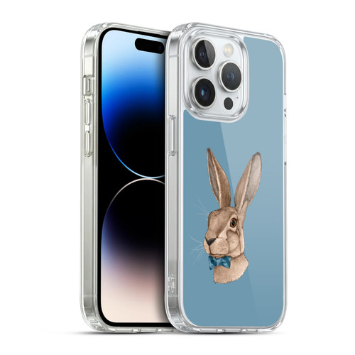 Barruf Animals Hare Soft Gel Case for Apple iPhone 14 Pro & MagSafe
