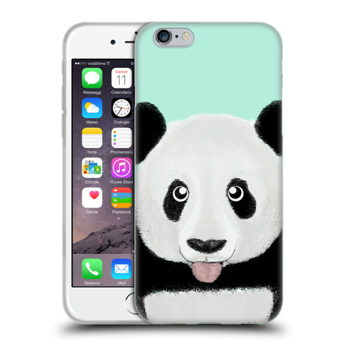 Barruf Animals The Cute Panda Soft Gel Case for Apple iPhone 6 / iPhone 6s