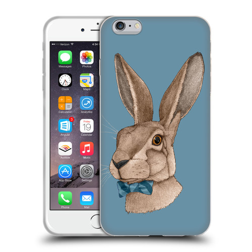 Barruf Animals Hare Soft Gel Case for Apple iPhone 6 Plus / iPhone 6s Plus