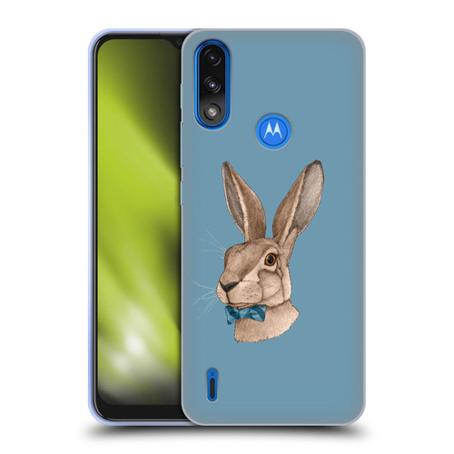 Barruf Animals Hare Soft Gel Case for Motorola Moto E7 Power / Moto E7i Power