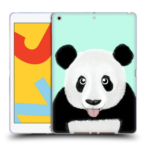 Barruf Animals The Cute Panda Soft Gel Case for Apple iPad 10.2 2019/2020/2021