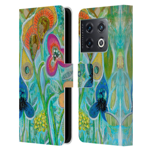 Wyanne Nature Garden Wild Leather Book Wallet Case Cover For OnePlus 10 Pro