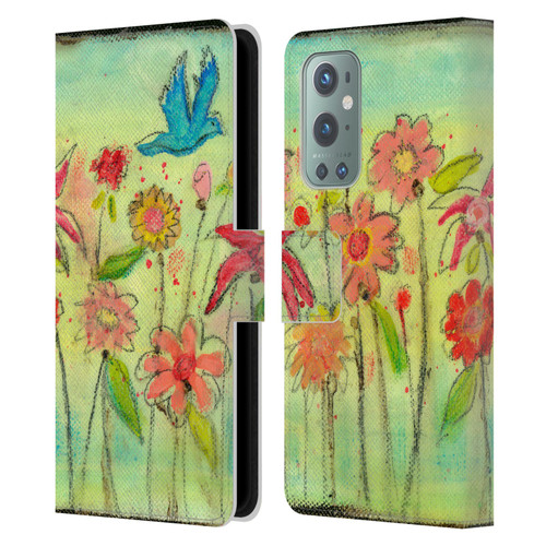 Wyanne Nature Sun Garden Leather Book Wallet Case Cover For OnePlus 9