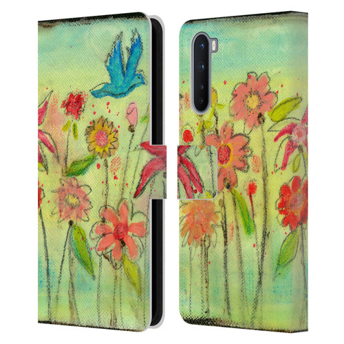 Wyanne Nature Sun Garden Leather Book Wallet Case Cover For OnePlus Nord 5G