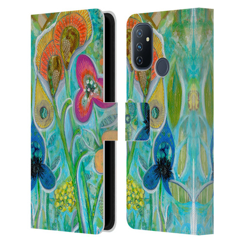 Wyanne Nature Garden Wild Leather Book Wallet Case Cover For OnePlus Nord N100