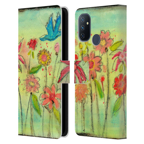 Wyanne Nature Sun Garden Leather Book Wallet Case Cover For OnePlus Nord N100